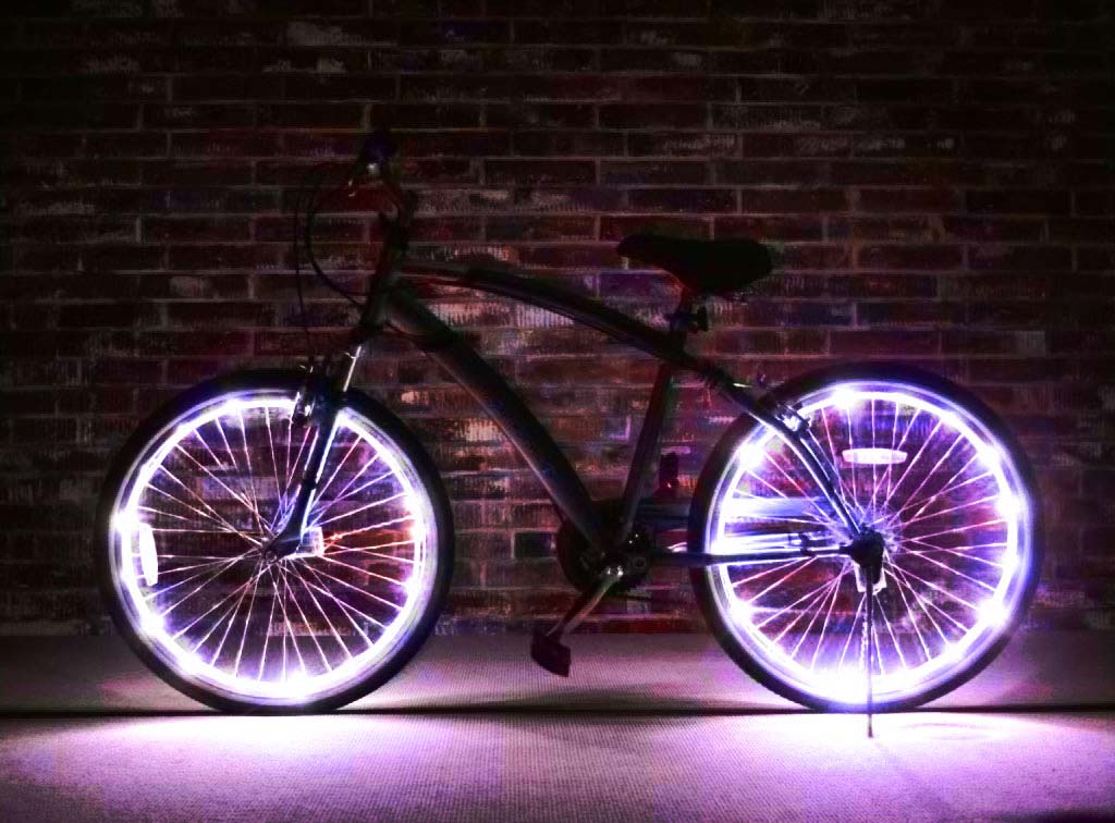 bicycle with lights
